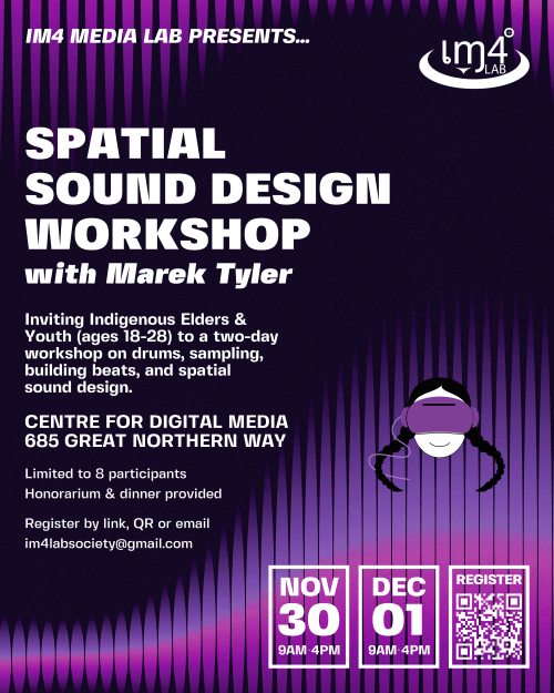 Spatial Sound Workshop Flyer